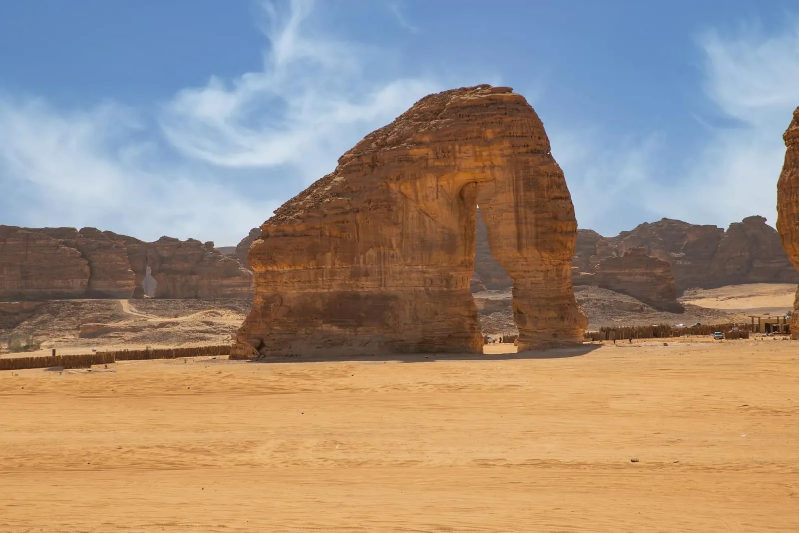 AlUla desert landscape in Saudi Arabia